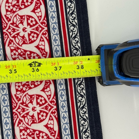 Max Studio Women's Patriotic Fold Down Waist Maxi Skirt - Picture 8 of 11